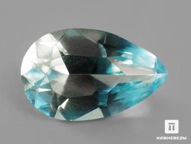 Топаз. Топаз голубой, огранка 11,8х7,5х5,5 мм (3,15 ct)