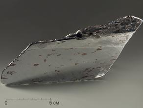 Метеорит Дронино, пластина 17х6,7х0,3 см (134,9 г)