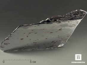 Метеорит Дронино, пластина 17х6,7х0,3 см (134,9 г)