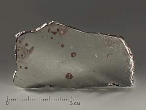 Метеорит Дронино, пластина 6х3,4х0,2 см (22,3 г)