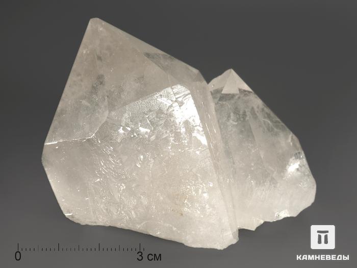 Горный хрусталь, сросток кристаллов 6,8х5,9х5,5 см, 10-611/11, фото 1