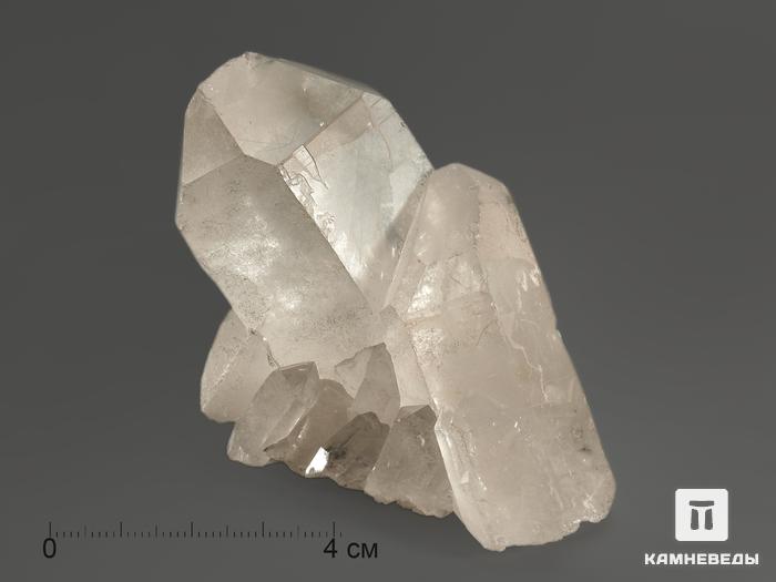 Горный хрусталь, сросток кристаллов 8,8х6х3,5 см, 10-611/14, фото 2