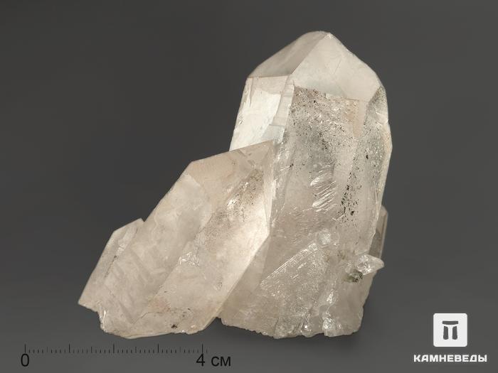 Горный хрусталь, сросток кристаллов 8,8х6х3,5 см, 10-611/14, фото 1