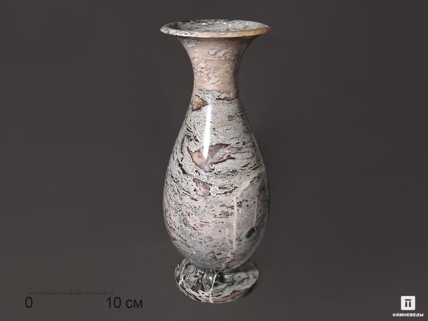 Ваза из мраморного оникса, 52х15,5 см ваза невеста с росписью на крашеном стекле d 7 10х23 см