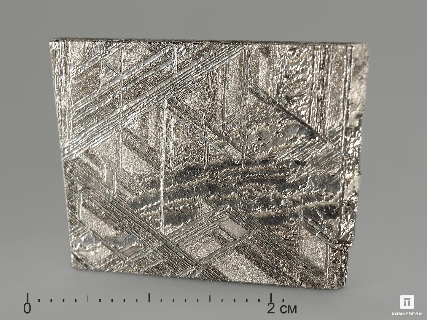 Метеорит Muonionalusta, пластина 3-3,5 см (5,5-6 г), 9244, фото 2