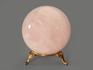 Шар из розового кварца, 69 мм, 21-127/8, фото 2