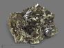 Аксинит-(Fe) с кристаллами галенита, 5,7х5,1х3,2 см, 9115, фото 1