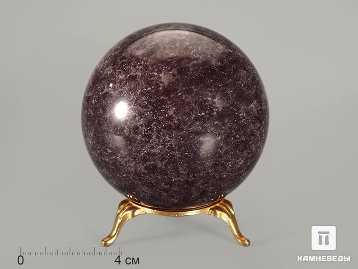Шар из клубничного кварца, 77 мм, 9210, фото 1