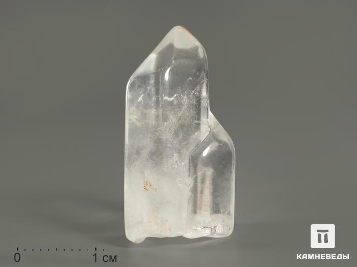 Горный хрусталь (кварц), приполированный кристалл 3-4 см, 9172, фото 1