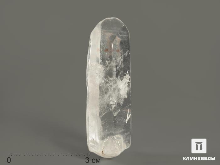 Горный хрусталь (кварц), приполированный кристалл 5-6 см, 9169, фото 1