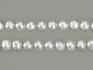 Бусины из жемчуга серого, 42-46 шт. на нитке, 8-9 мм, 9348, фото 1