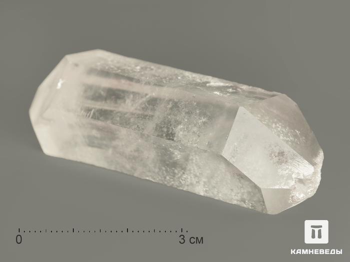 Горный хрусталь, двухголовый кристалл 5,4х1,8х1,5 см, 9187, фото 1