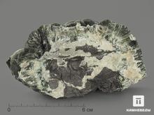 Клинохлор (серафинит) на магнетите, 11,6х6,6х6 см