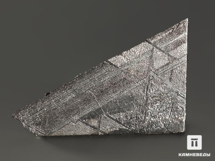 Метеорит Muonionalusta, пластина 2,4х1,3х0,1 см, 9324, фото 2