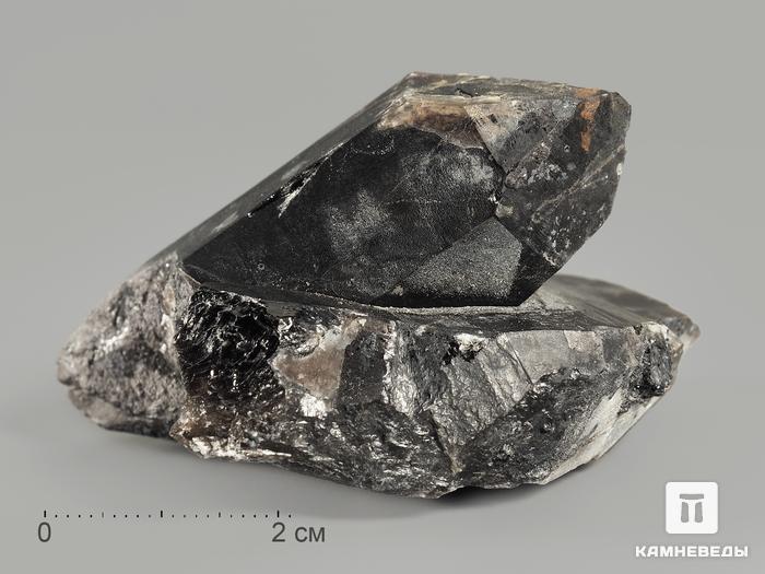 Раухтопаз (дымчатый кварц), сросток кристаллов 6,1х5,8х3,5 см, 10-100/91, фото 1