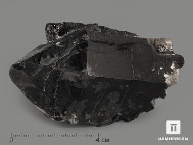 Морион (чёрный кварц). Морион (чёрный кварц), кристалл 8,4х5,2х4,8 см