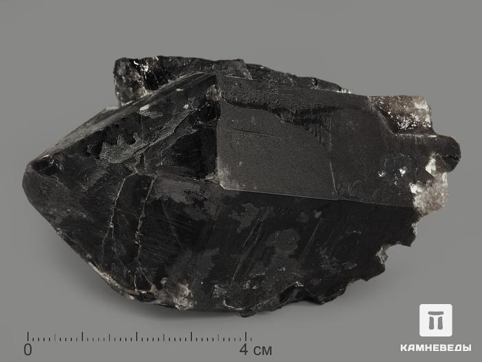 Морион (чёрный кварц), кристалл 8,4х5,2х4,8 см, 9363, фото 1