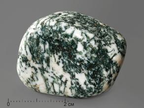 Агат моховой, крупная галтовка 3,5-5 см (35-40 г)