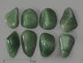 Авантюрин зелёный (тёмный), крупная галтовка 3,5-4,5 см (25-30 г), 9527, фото 1
