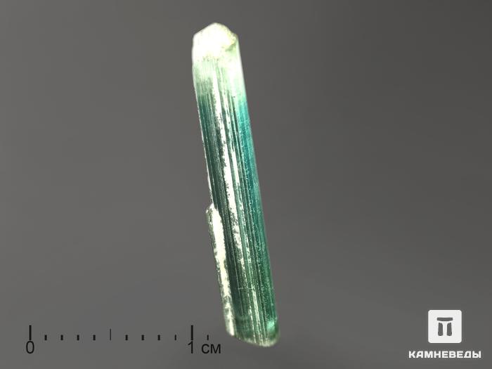 Турмалин (индиголит), кристалл 2х0,4 см, 9447, фото 3