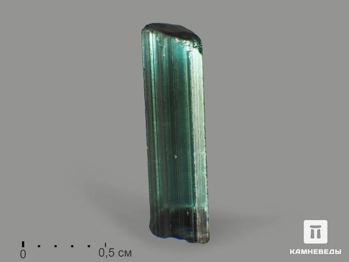 Турмалин (индиголит), кристалл 1,2х0,4 см, 9448, фото 1
