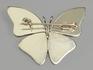 Брошь «Бабочка» с сердоликовым агатом, 4,2х3,3 см, 9628, фото 2