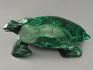 Черепаха из малахита 11,4х7,9х2,2 см, 9677, фото 2