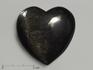Сердце из золотистого обсидиана, 5,5х5,5х2,3 см, 9801, фото 1