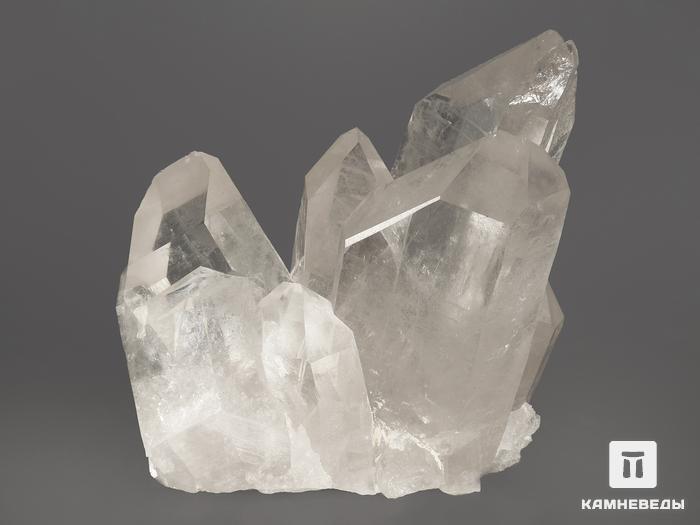 Горный хрусталь (кварц), сросток кристаллов 10,4х9,8х8,2 см, 10-70/4, фото 2