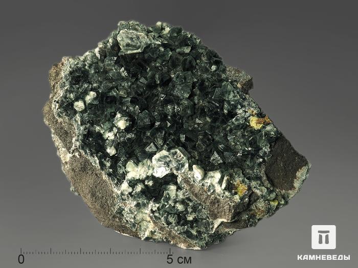 Клинохлор (серафинит), 9,8х7,6х3,6 см, 9650, фото 1