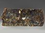 Метеорит «Сеймчан» с оливином, пластина 9,8х4х0,3 см (50 г), 11-15/20, фото 2
