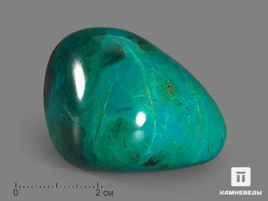 Хризоколла. Хризоколла, полировка 5,5х4,7х3,9 см
