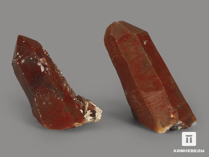 Красный кварц, кристалл 4х1,8х1,6 см, 9995, фото 3