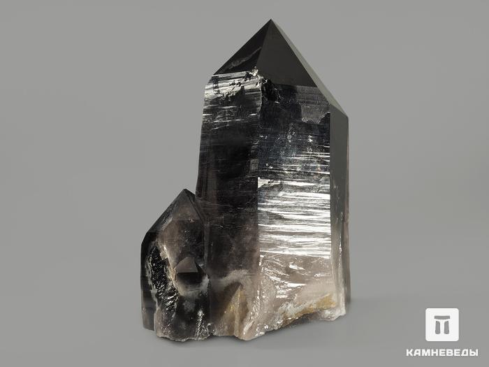Морион (чёрный кварц), сросток кристаллов 9,1х6,3х4,5 см, 9946, фото 2