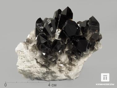 Дымчатый кварц, Раухтопаз. Раухтопаз (дымчатый кварц), друза 8,8х8,7х7,5 см
