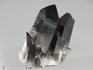 Морион (чёрный кварц), сросток кристаллов 9,3х7х4,6 см, 9943, фото 1