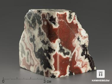 Ензорит. Ензорит, полированный срез 6,5х5х2,5 см