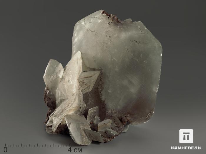 Кальцит, сросток кристаллов на породе 9,2х6,1х5,9 см, 9957, фото 1