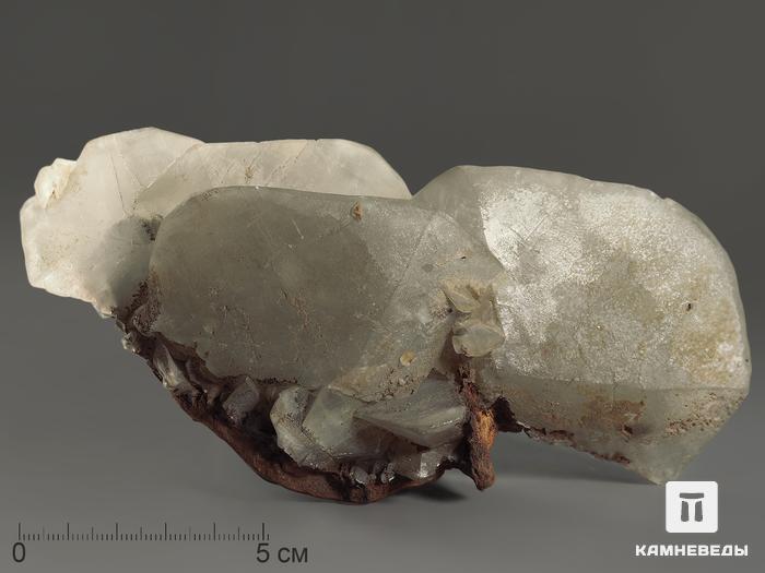 Кальцит, сросток кристаллов на породе 14,9х7,2х4,7 см, 9959, фото 1