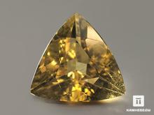 Гелиодор (жёлтый берилл), огранка 10х10х6 мм (2,65 ct)