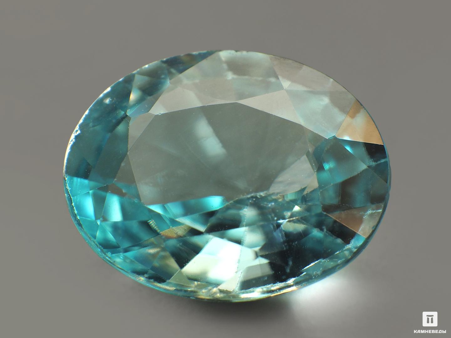 Циркон, огранка 10х8х4 мм (3,2 ct)