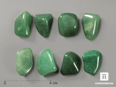Авантюрин. Авантюрин зелёный (тёмный), галтовка 2-2,5 см