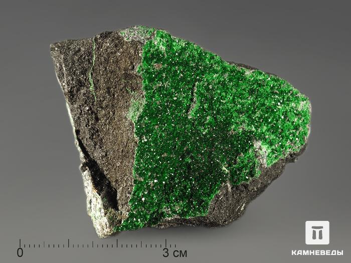 Уваровит (зелёный гранат), 6х4х2 см, 10-111/29, фото 5