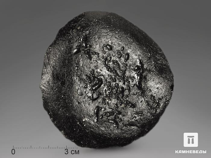 Индошинит, тектит 7,9х7,6х2,9 см, 10261, фото 1