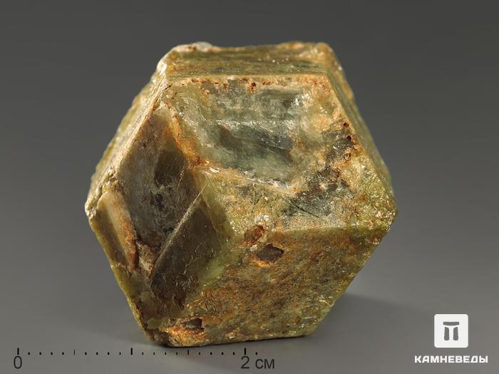 Гроссуляр (зелёный гранат), кристалл 3-4 см, 10209, фото 1