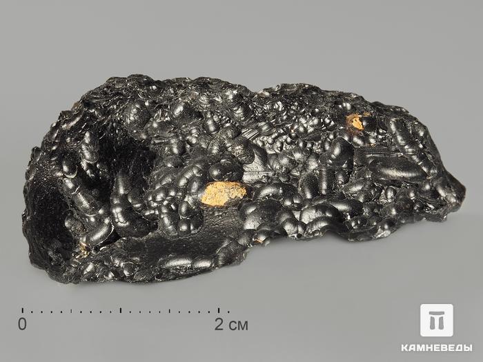 Индошинит, тектит 4,8х2,1х1,7 см, 10224, фото 1