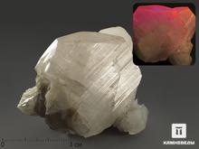 Кальцит, сросток кристаллов, 6,7х5,8х5,1 см