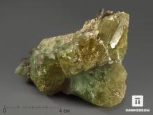 Датолит с кристаллами кварца, 8,7х8х2,8 см