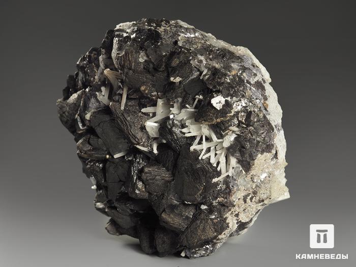 Сфалерит (марматит) с кварцем, 10х9,3х6,6 см, 10169, фото 2