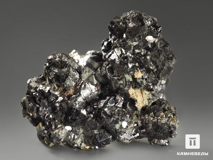 Галенит со сфалеритом, 4,9х4,2х3,5 см, 10-102/20, фото 2